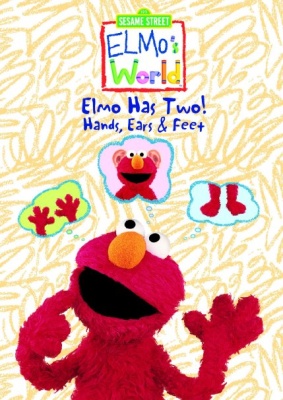 Cover of an Elmo’s World video titled ‘Elmo has Two! Hands, Ears, & Feet’